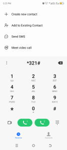 dial 321