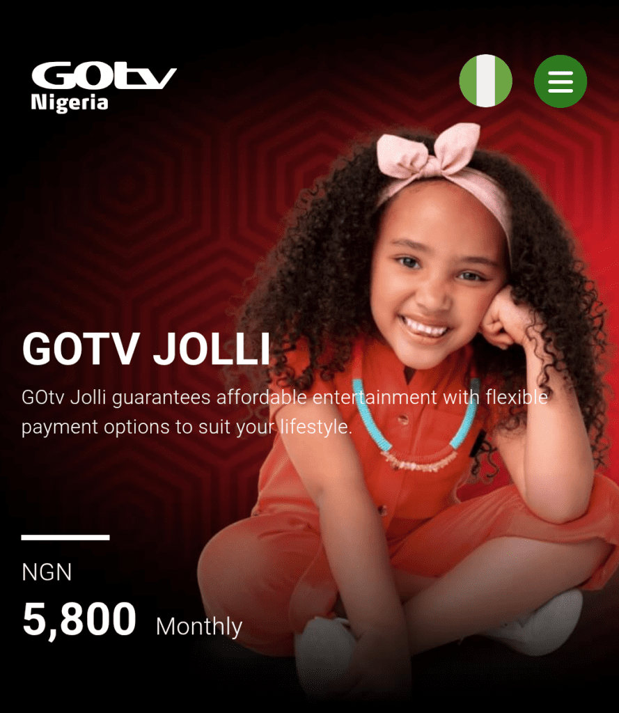 GOtv Jolli Channels List