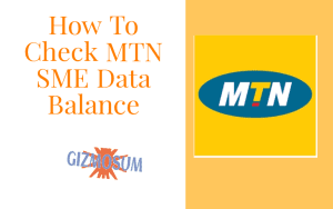 how to check mtn sme data balance