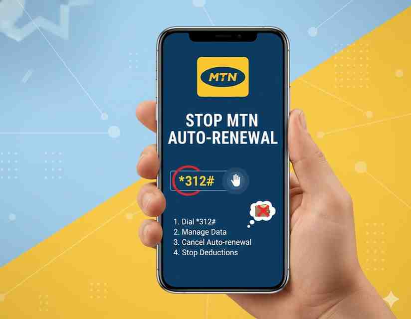 How to cancel auto renewal on MTN