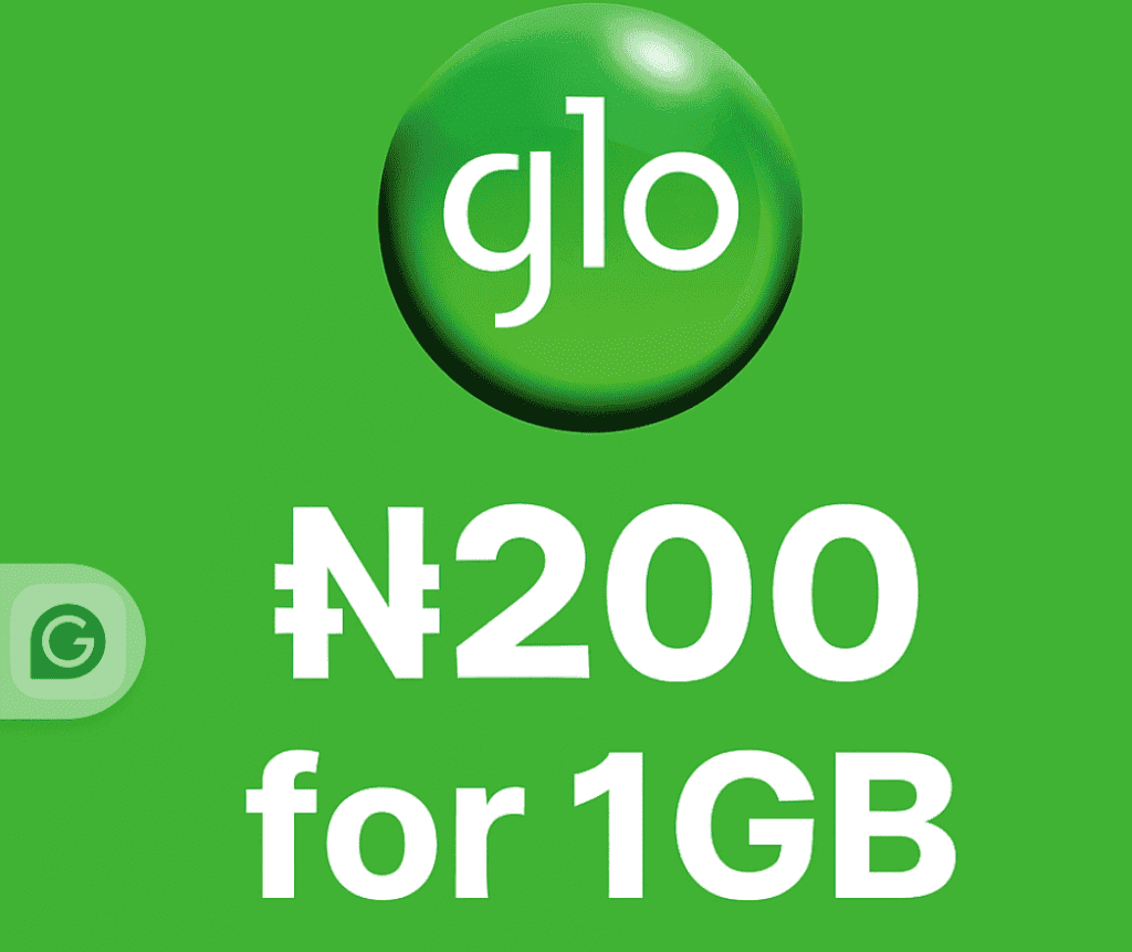 Glo ₦200 for 1GB