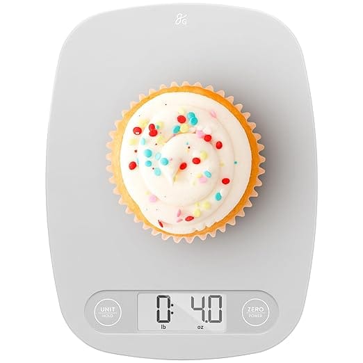Greater Goods Slim Digital Kitchen Scale