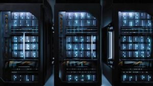 High-performance servers inside an intelligent computing center