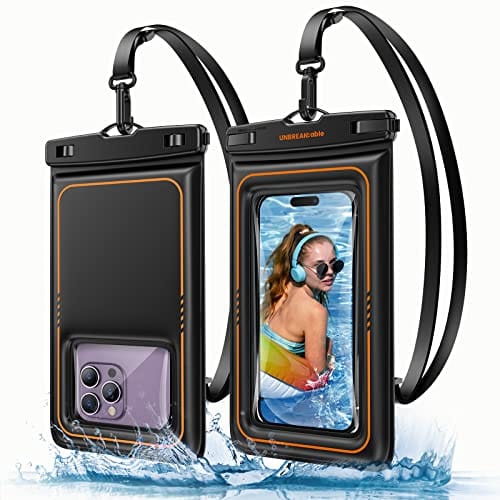 UNBREAKcable Floating Waterproof Phone Pouch Review: The Best IPX8 Dry Bag for iPhone 16, Samsung S25 Ultra & Beach Adventures