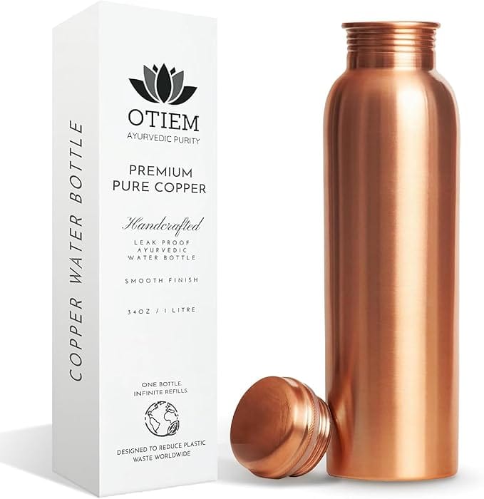 Otiem Smooth Copper Bottle