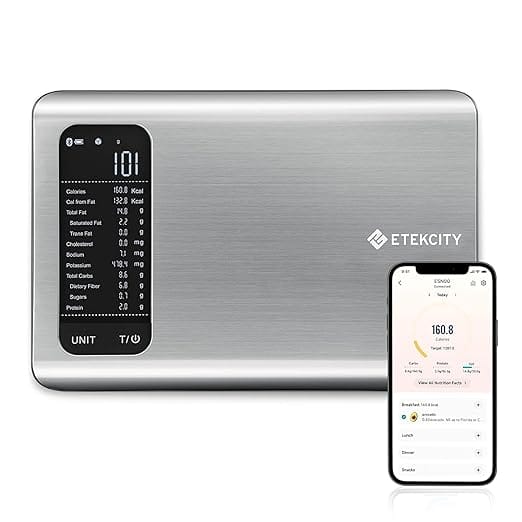 Etekcity Smart Food Kitchen Scale