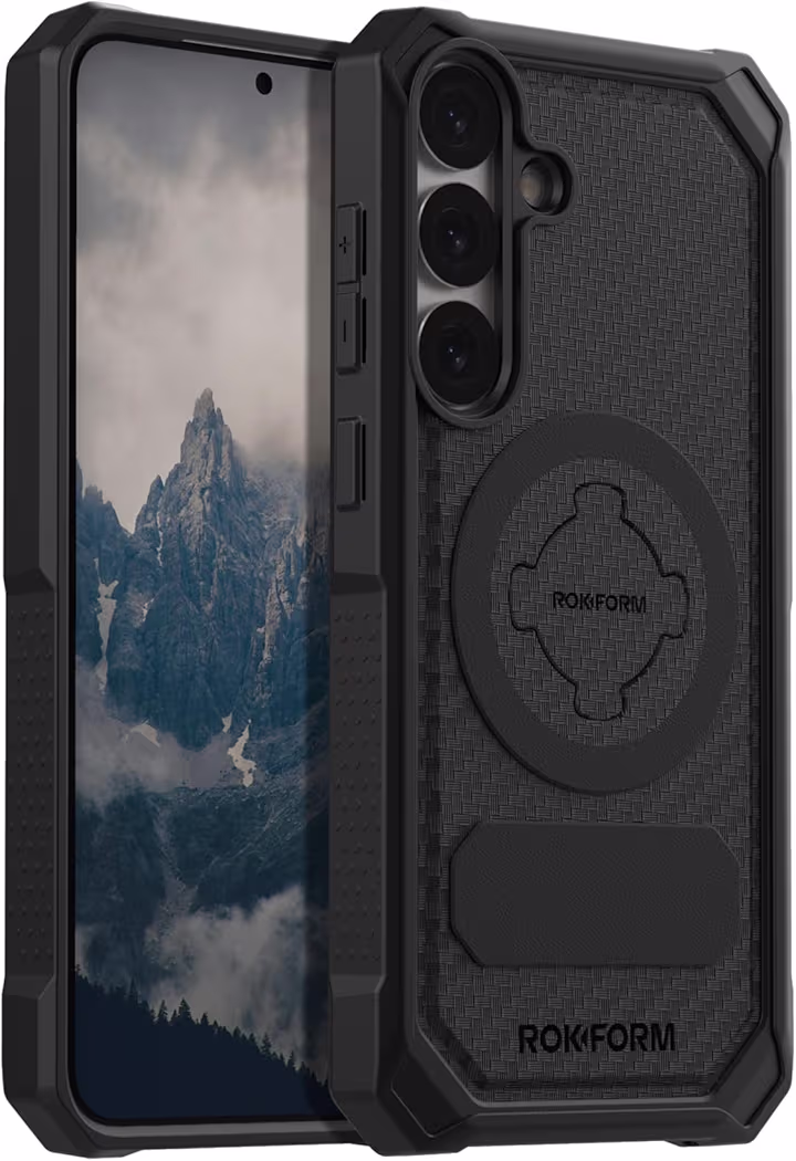 Best Rokform case for Samsung S25 Plus showing magnetic mounting system