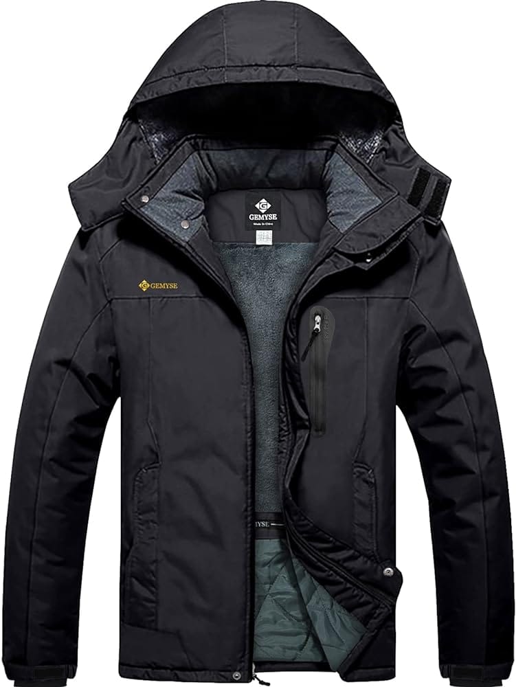 Best Budget Men's Winter Jacket GEMYSE Mountain Waterproof Jacket
