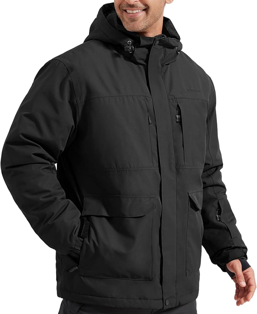 Best Men's Lightweight Winter Jacket FREE SOLDIER Waterproof Ski Jacket
