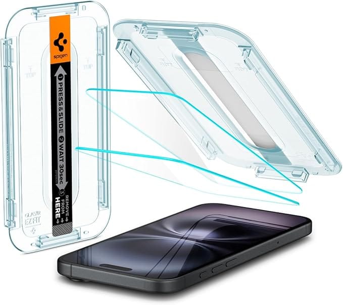 Spigen GlasTR EZ Fit for iPhone 15