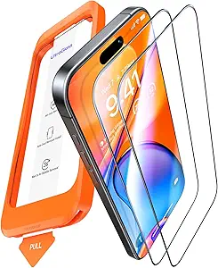 UltraGlass Unbreak 9H Plus for iPhone 15