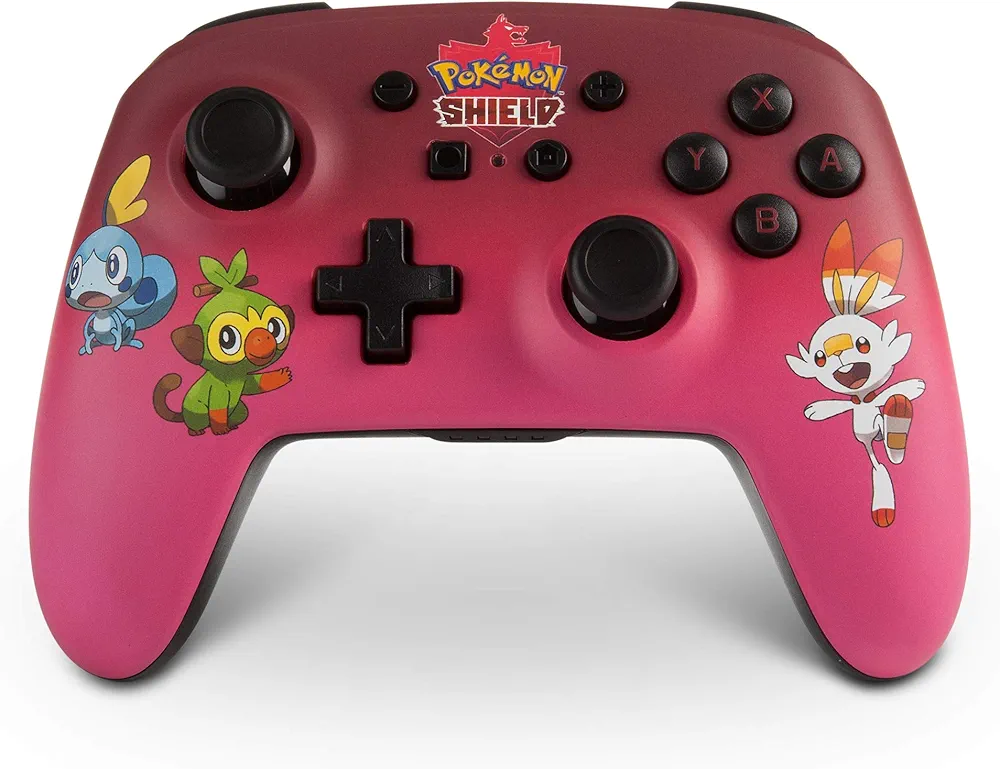 PowerA Pokemon Shield Edition Wireless Controller for Switch 2 Galar Region Art