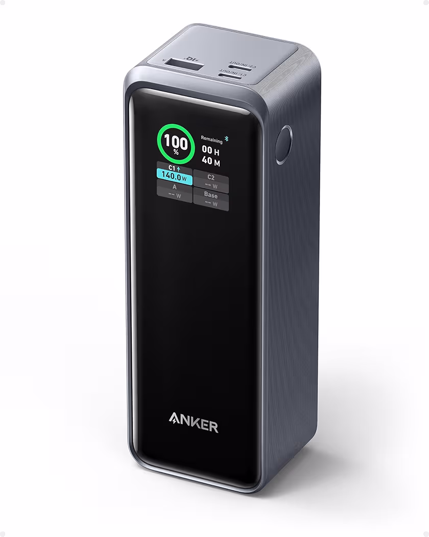 Anker Prime 27650mAh 250W premium power bank for phones and laptops