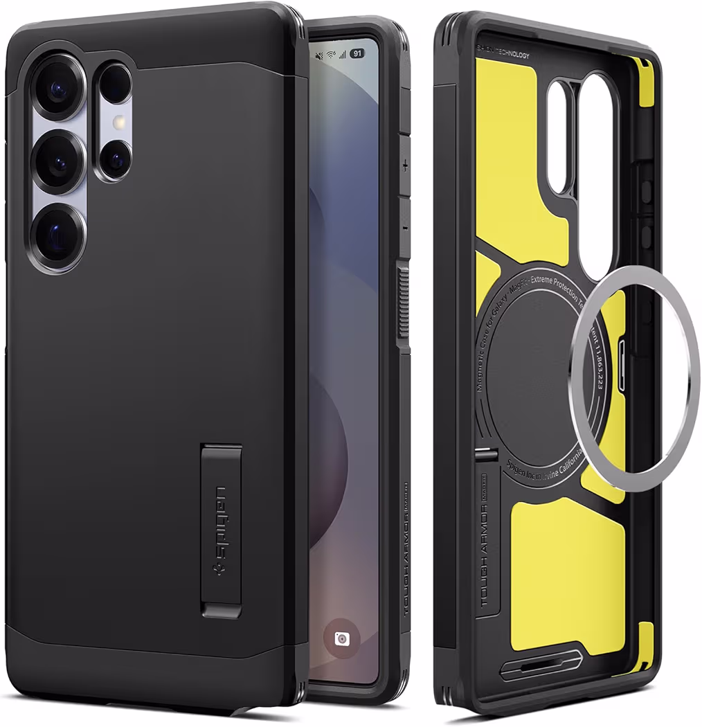 Spigen Tough Armor MagFit case for Samsung Galaxy S25 Ultra