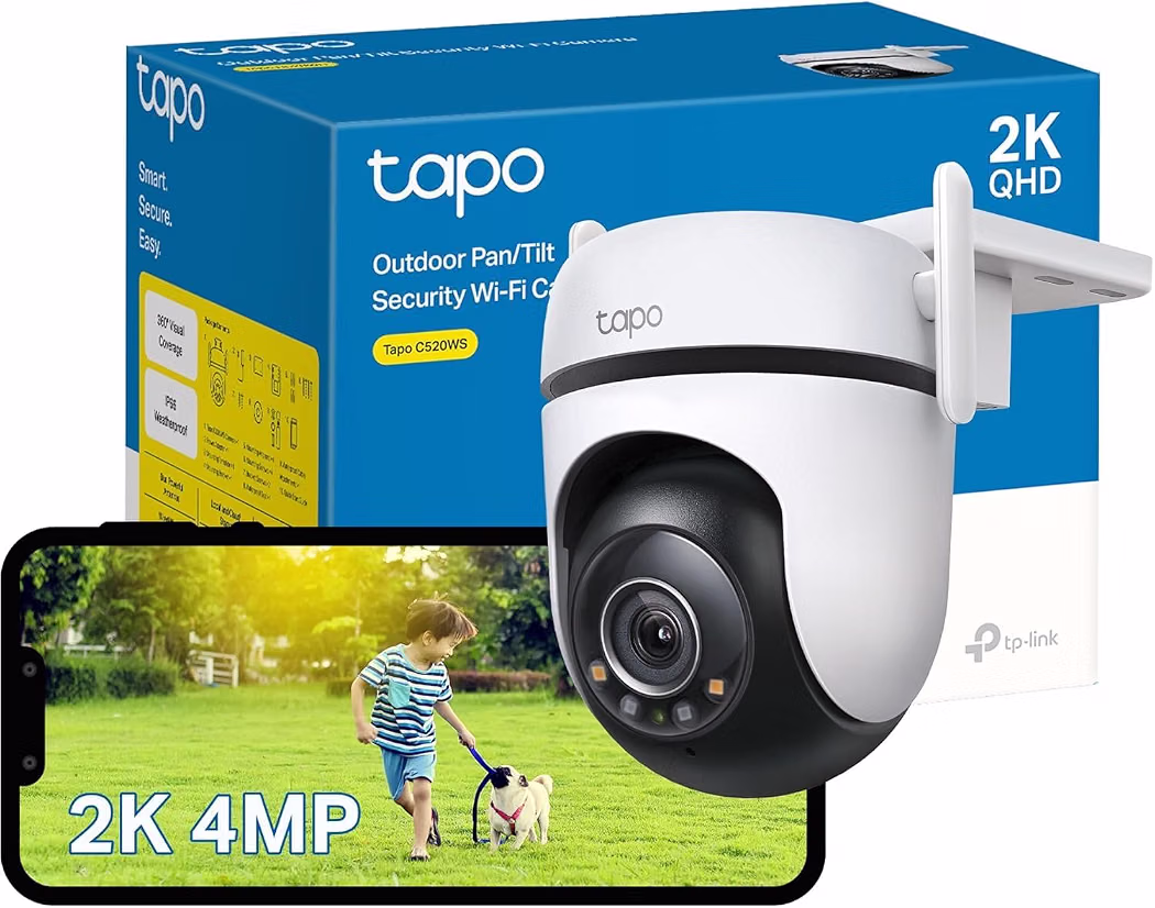Tapo C520WS color night vision outdoor security camera