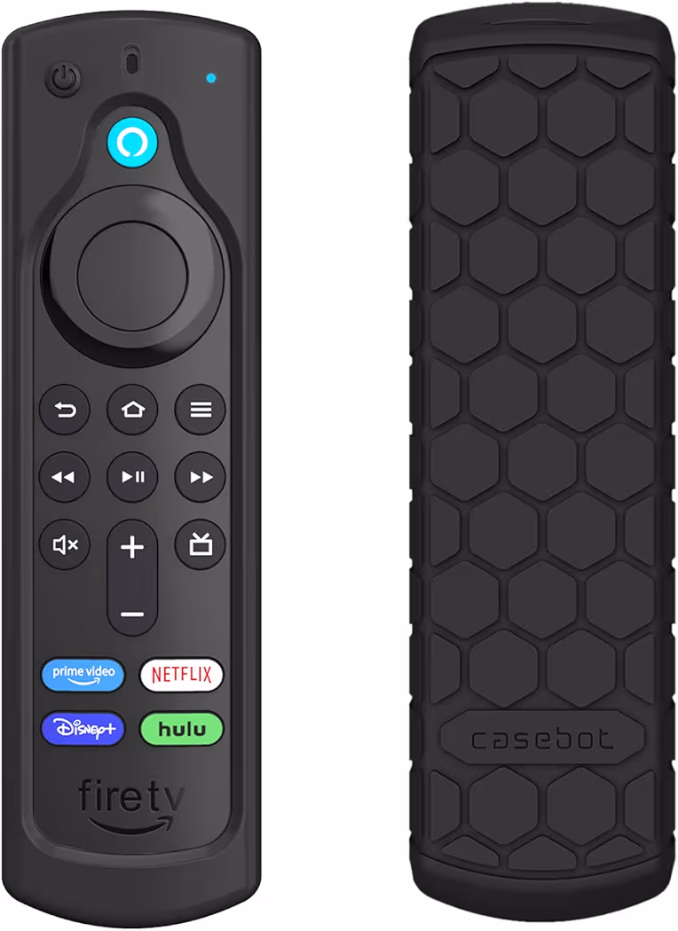 CaseBot silicone protective case for Amazon Fire TV Stick Alexa Voice Remote